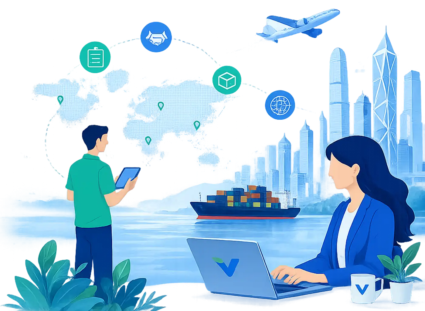 vlink homepage hero